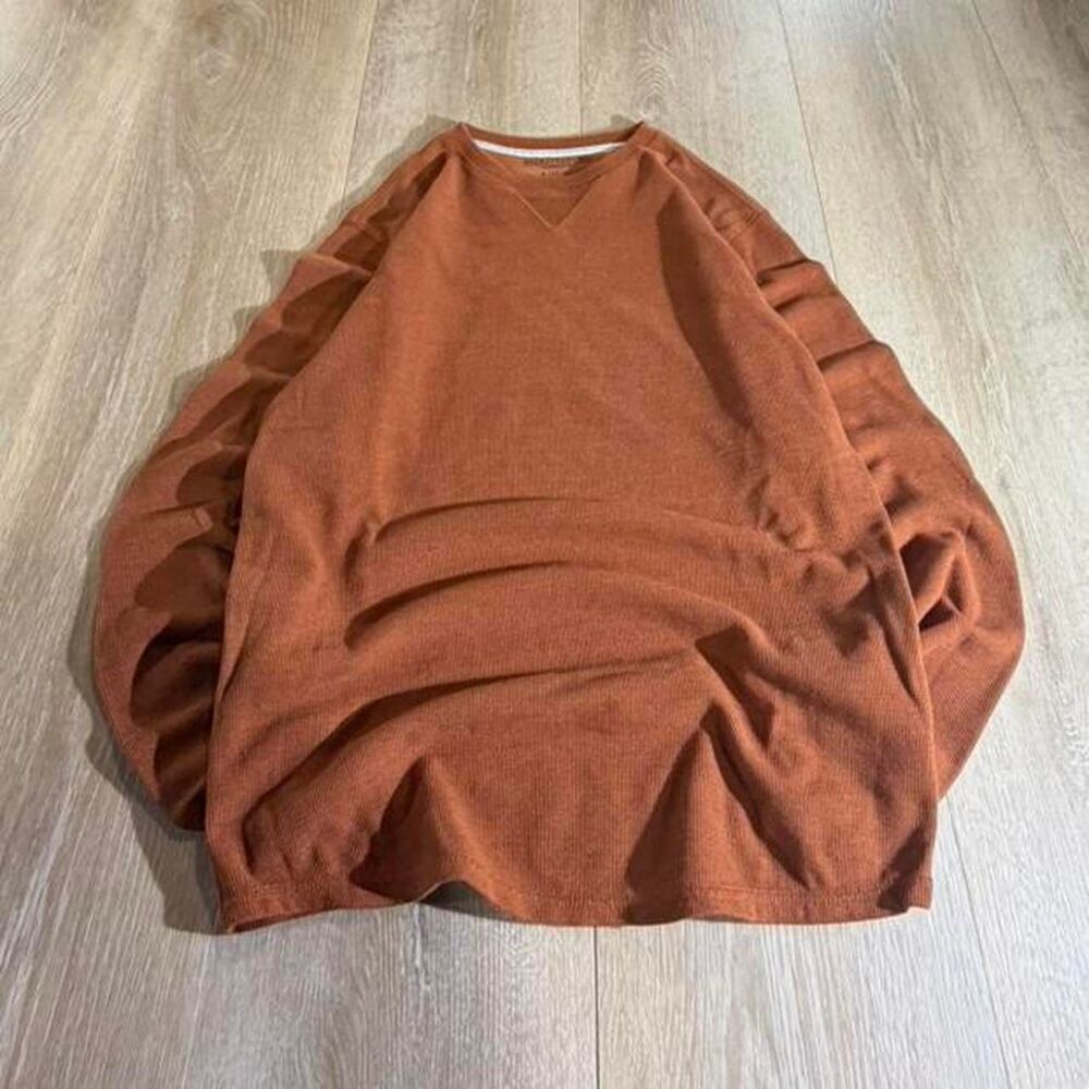 Faded-glory Men's Brown and Orange Shirt